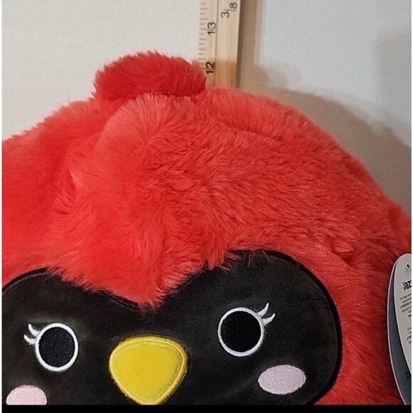 Squishmallow's 12” Cazlan The bird cazlan the red cardinal squishmallow - Picture 13 of 13